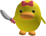 decoration - murderous duck